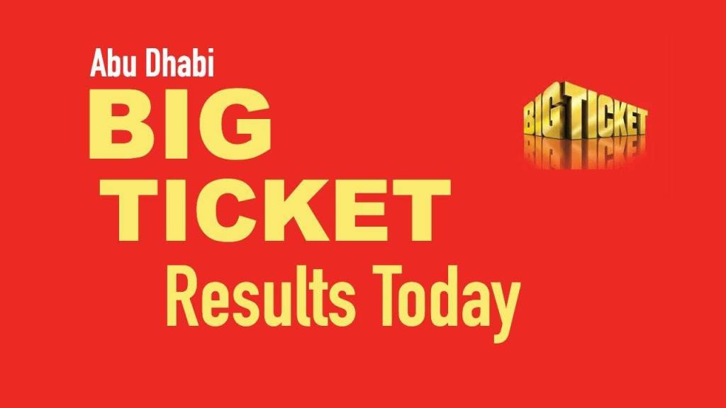 Big Ticket Results Today