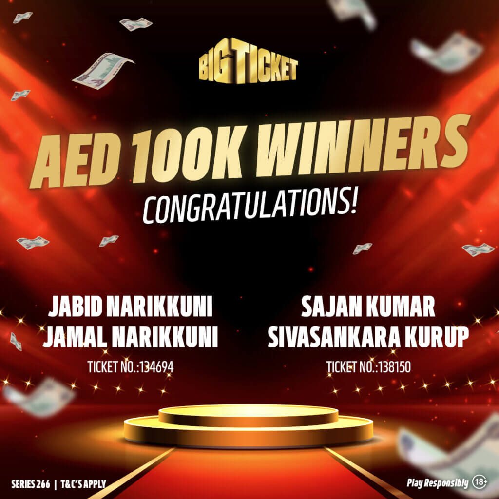 Big Ticket Series Grand Prize Winners 3