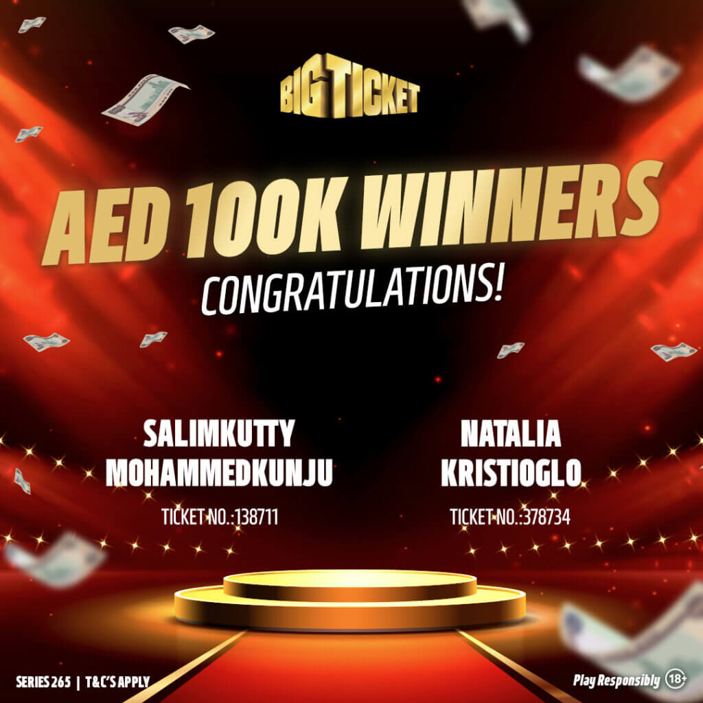 Big Ticket Series Grand Prize Winners 4
